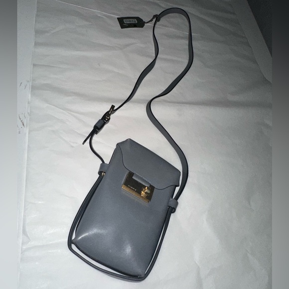 AllSaints Salome Leather Cross Body Bag - Picture 6 of 15